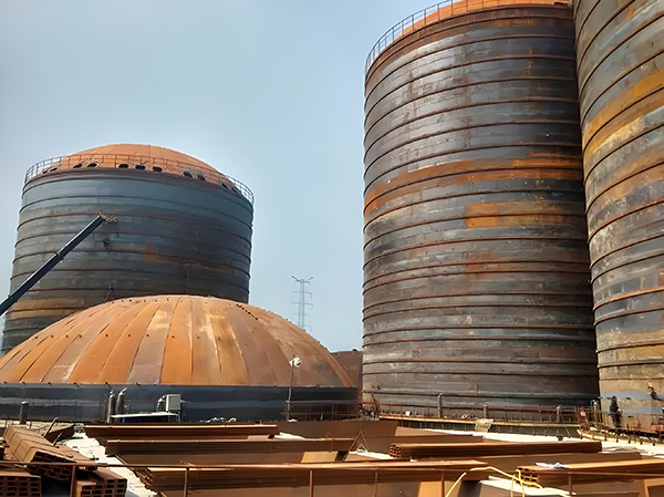 山海关焦粉钢板仓